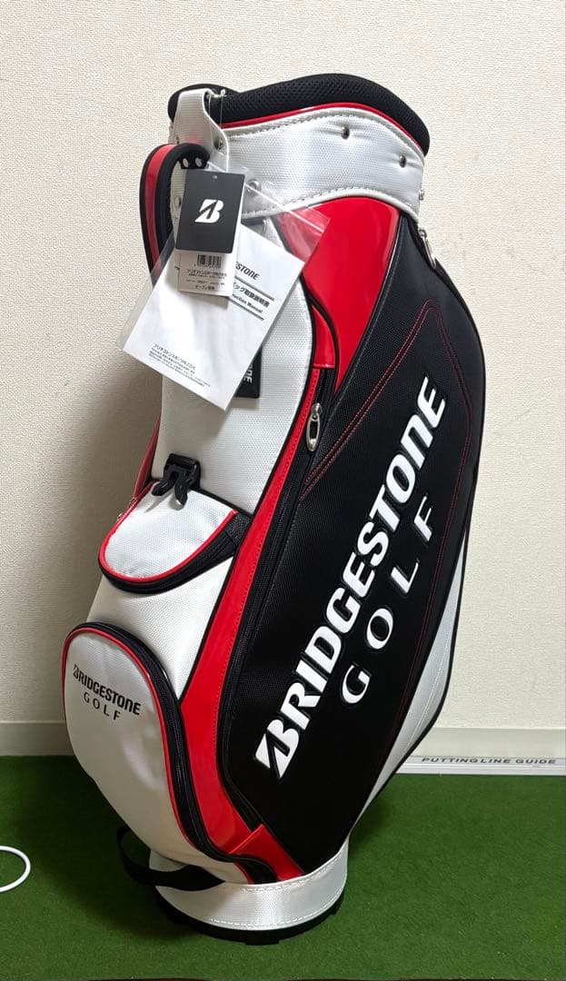ブリヂストン ゴルフ キャディバッグ 新品 タグ付き