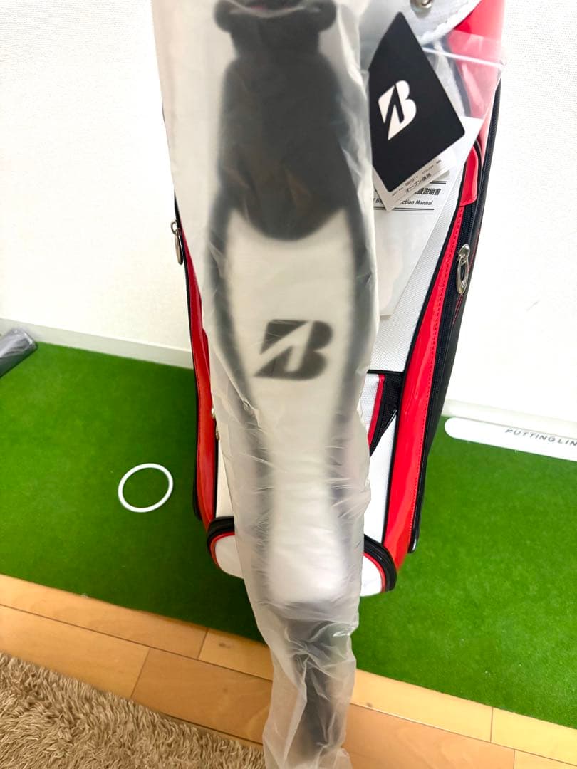 ブリヂストン ゴルフ キャディバッグ 新品 タグ付き
