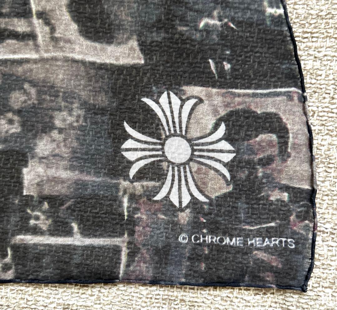 クロムハーツ ローリングストーンズ シルクスカーフ