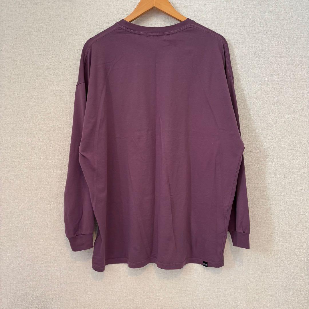 希少 HYSTERIC GLAMOUR Queen オーバーサイズ ロンT 紫