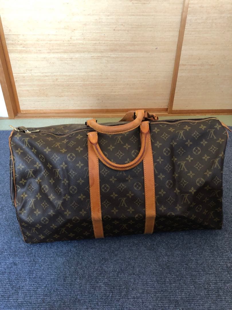 LOUIS VUITTON ルイヴィトン キーポル 55 モノグラム