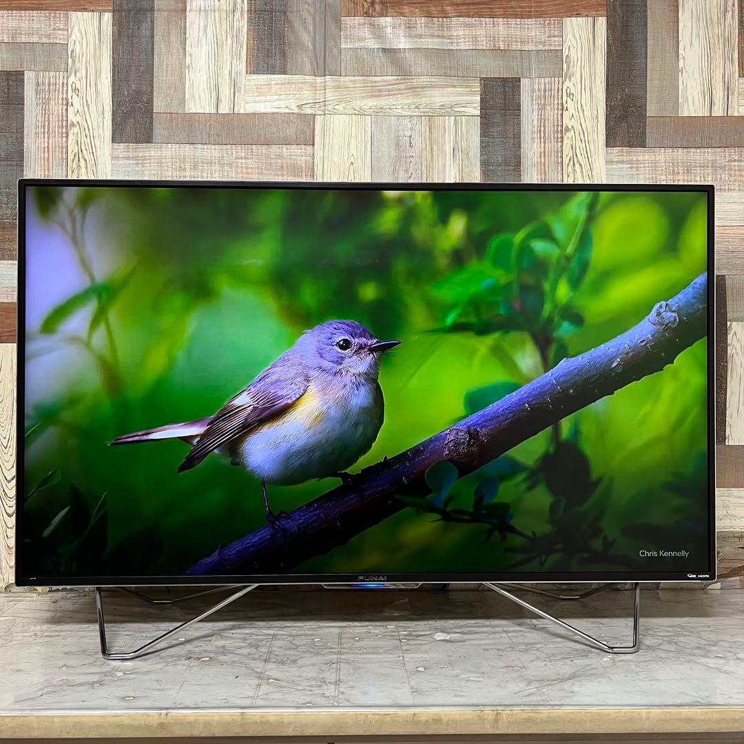 あっこさん専用フナイ49型4K 大容量3TBHDD内蔵YouTube.ネトフリ