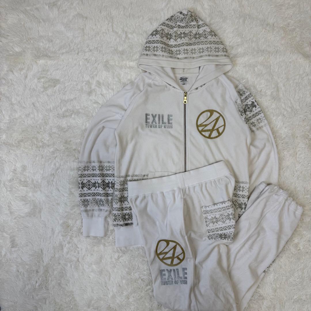 24karats×EXILE ベロア セットアップ XL相当