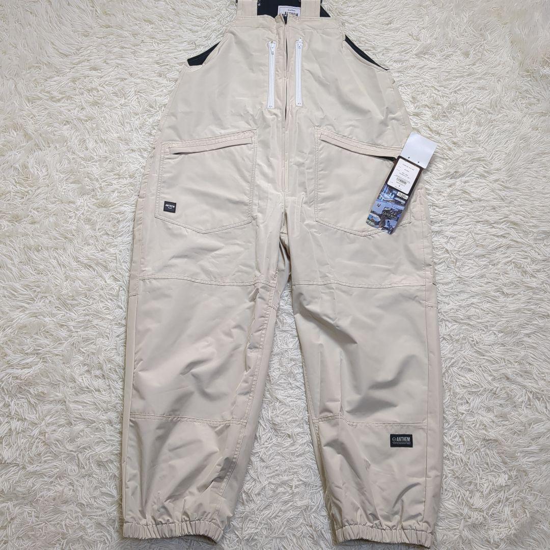【タグ付き✨ANTHEM✨M】スノー スノボ ウェア ビブパンツ ボトムス
