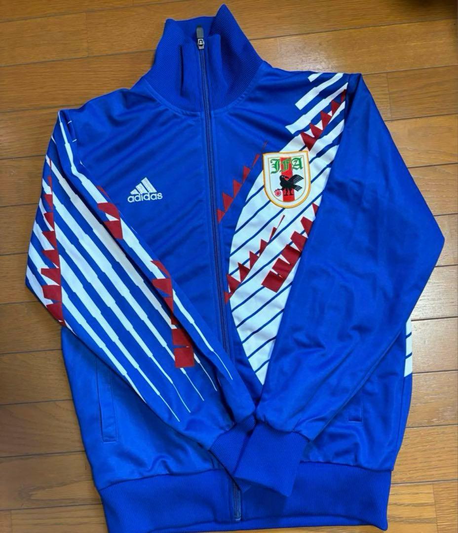 アディダス 日本代表　トラックジャケット　ユニ　ドーハの悲劇　復刻版