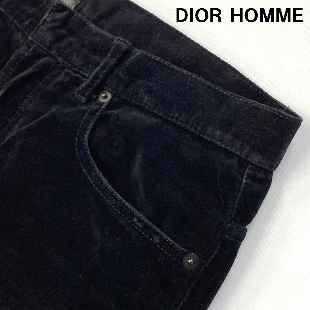 Dior homme ディオールオム ベロアフレアパンツ 05AW エディ期