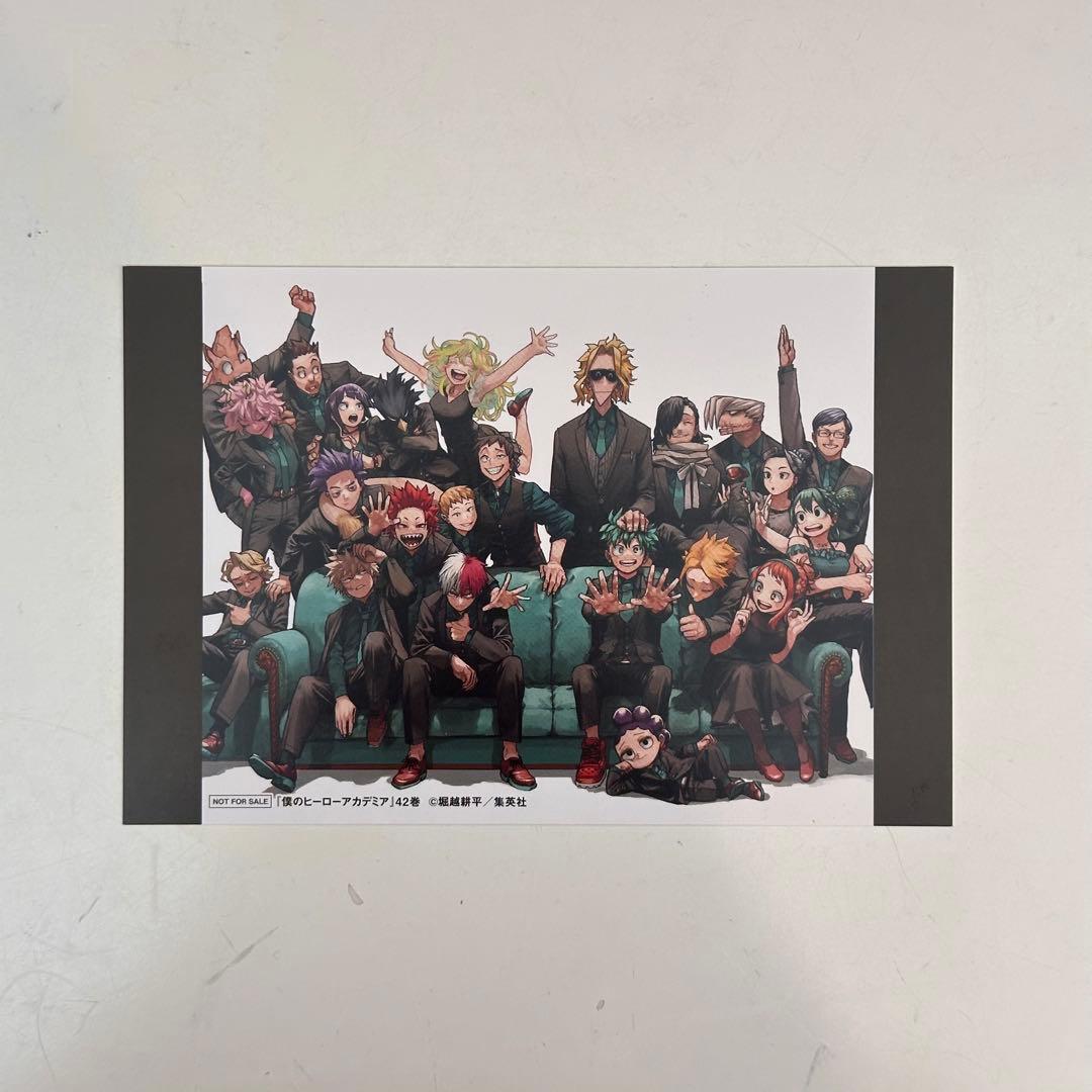 【ヒロアカ全巻セット】僕のヒーローアカデミア　1～42全巻セット　おまけ７点付き