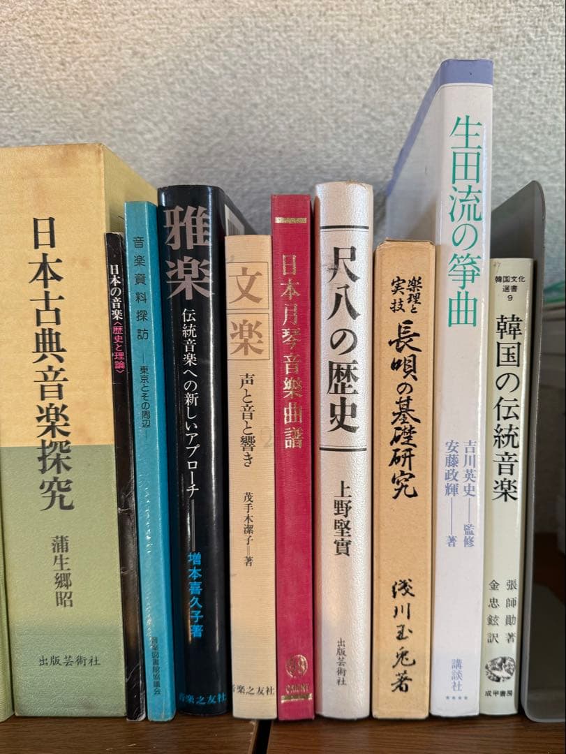 日本の伝統音楽に関する書籍