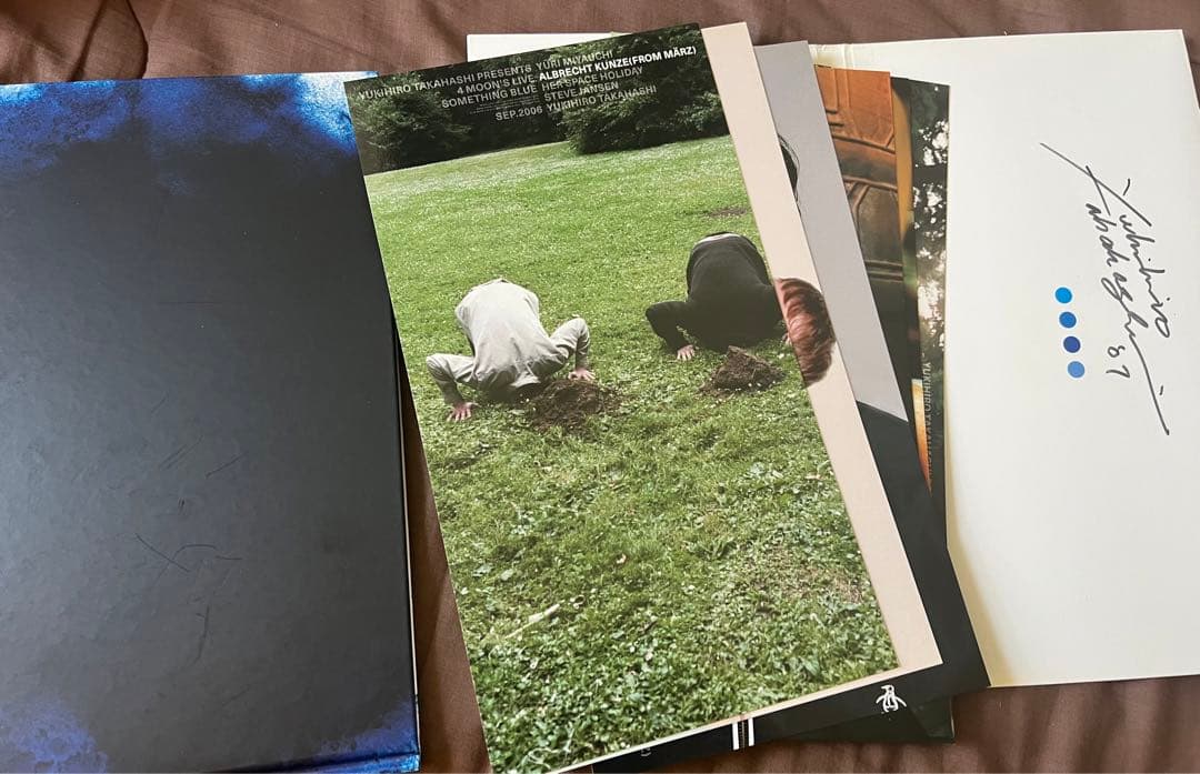 高橋幸宏　ブルームーンブルー2007年　直筆サイン入りパンフレット