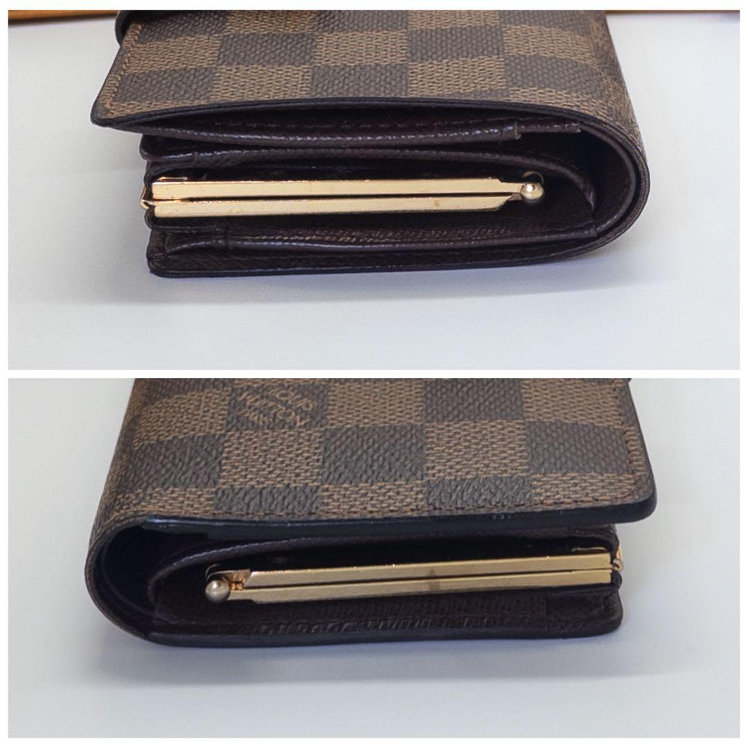 LOUIS VUITTON ダミエ エベヌ ポルトフォイユ ヴィエノワ 財布