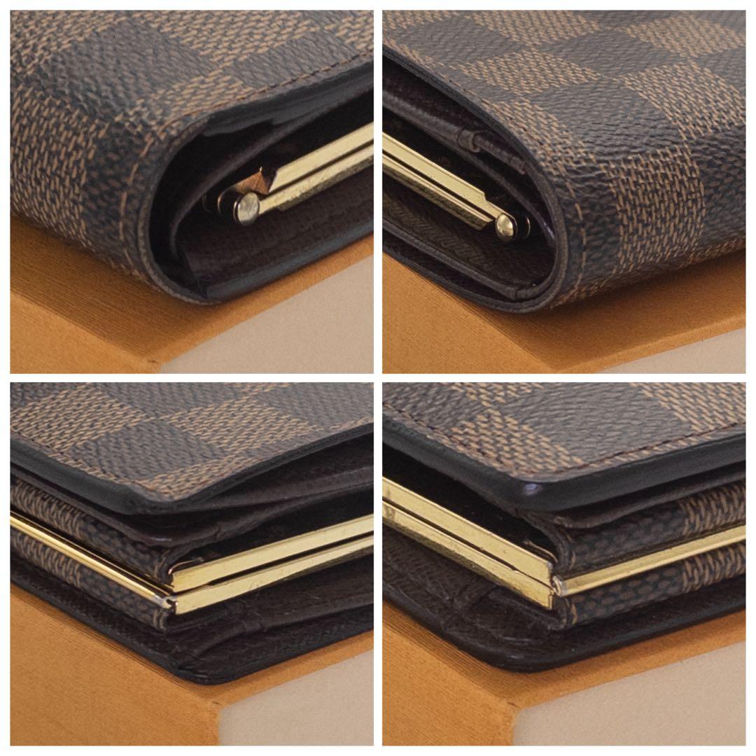 LOUIS VUITTON ダミエ エベヌ ポルトフォイユ ヴィエノワ 財布