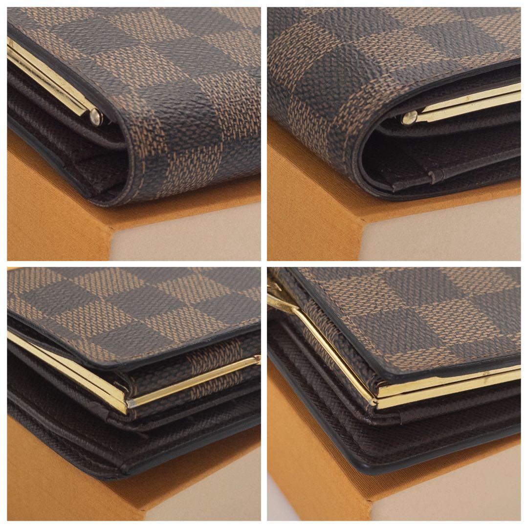 LOUIS VUITTON ダミエ エベヌ ポルトフォイユ ヴィエノワ 財布