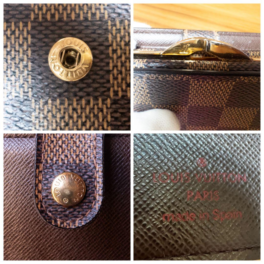 LOUIS VUITTON ダミエ エベヌ ポルトフォイユ ヴィエノワ 財布
