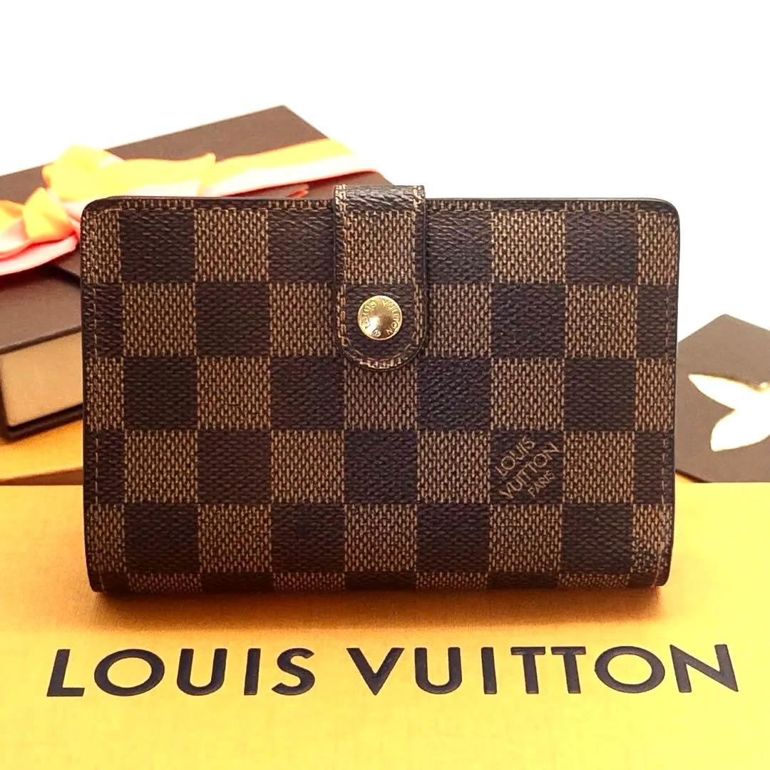 LOUIS VUITTON ダミエ エベヌ ポルトフォイユ ヴィエノワ 財布