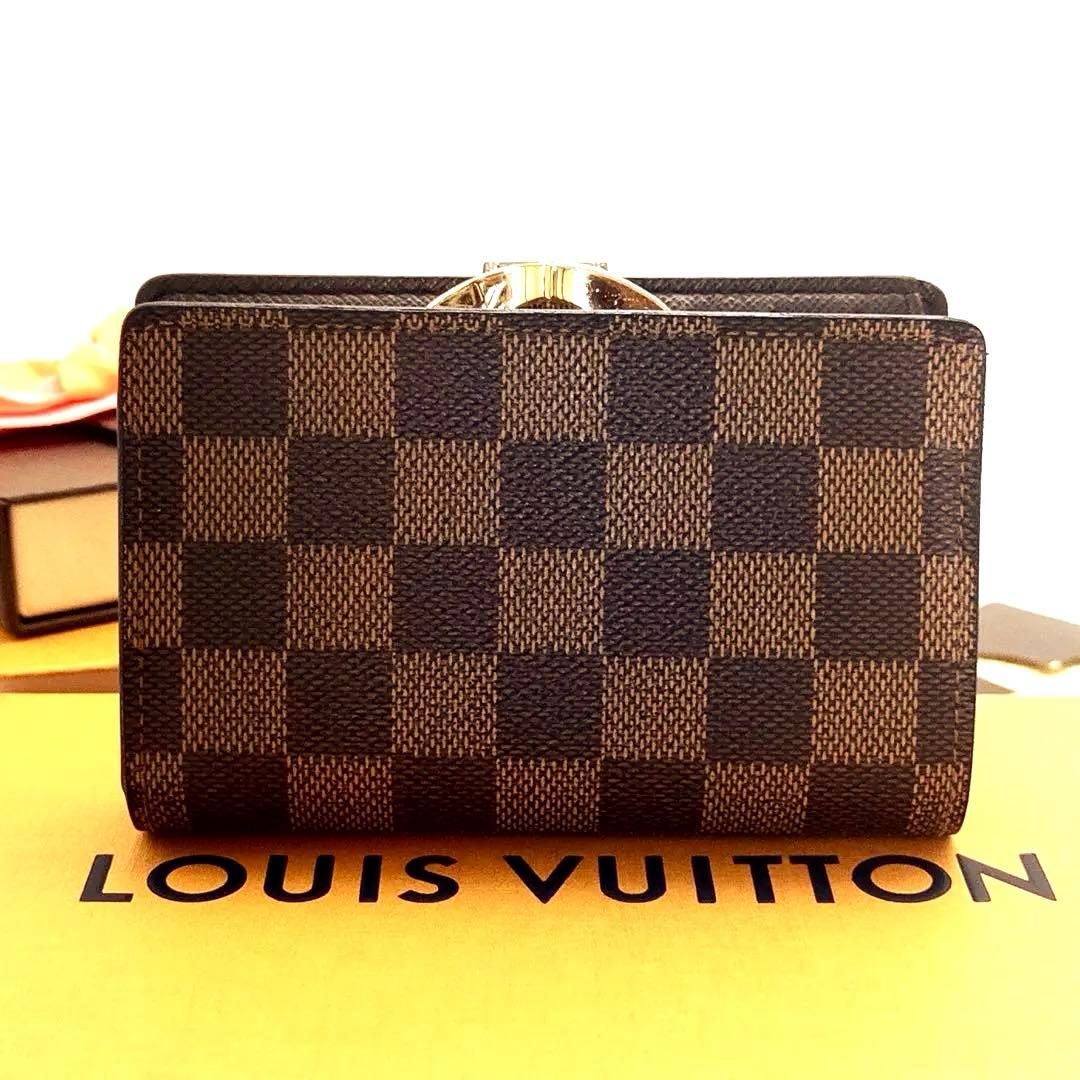 LOUIS VUITTON ダミエ エベヌ ポルトフォイユ ヴィエノワ 財布