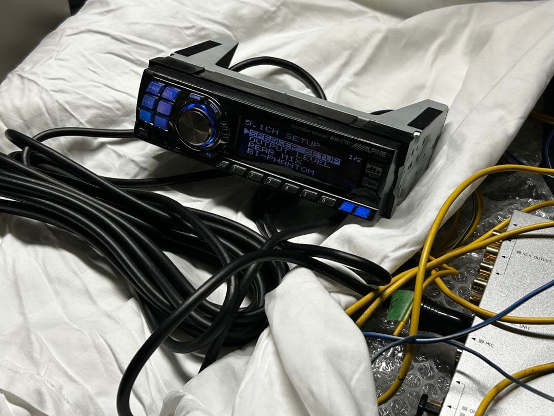 ALPINE RUX-C701/PXA-H701 マルチメディアマネージャ