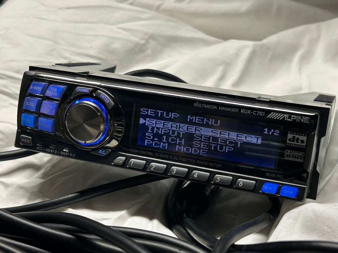 ALPINE RUX-C701/PXA-H701 マルチメディアマネージャ