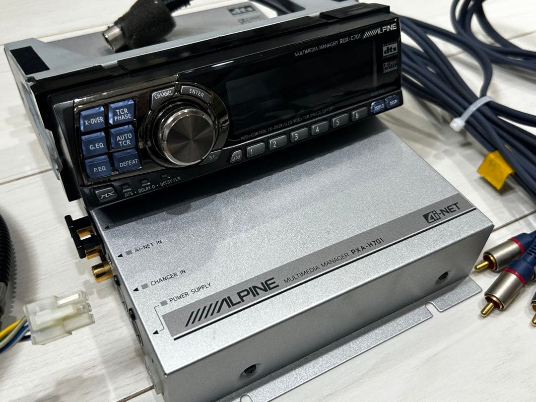 ALPINE RUX-C701/PXA-H701 マルチメディアマネージャ