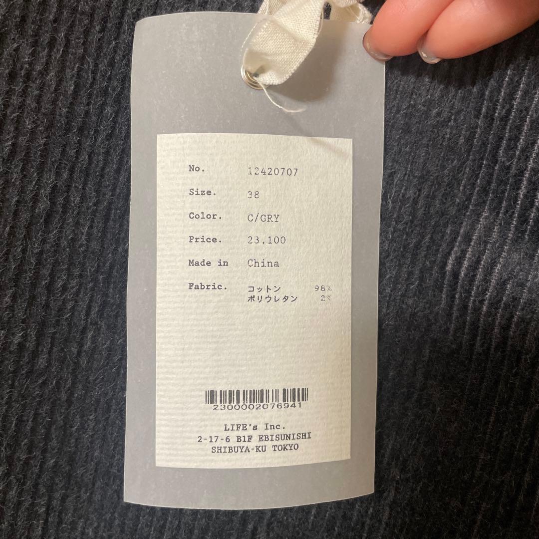 パンツ TODAYFUL Straight Corduroy Pants 38