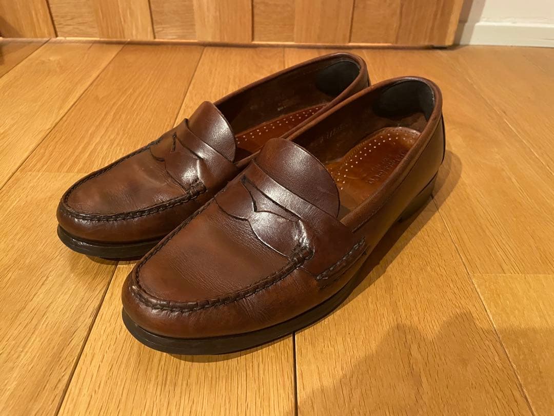 【けんとさん専用】G.H. Bass & Co. ブラウンレザー ローファー