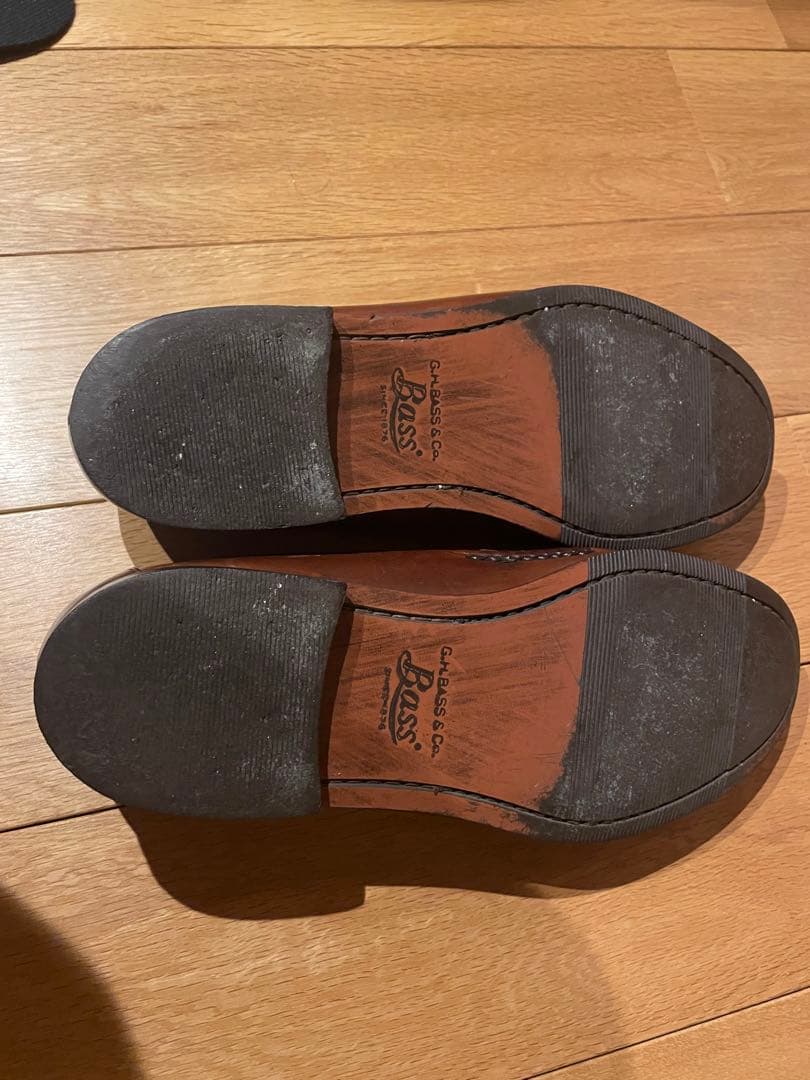 【けんとさん専用】G.H. Bass & Co. ブラウンレザー ローファー