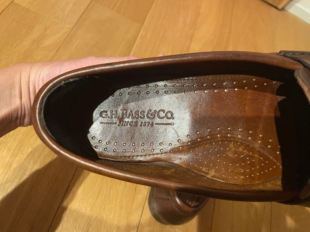 【けんとさん専用】G.H. Bass & Co. ブラウンレザー ローファー