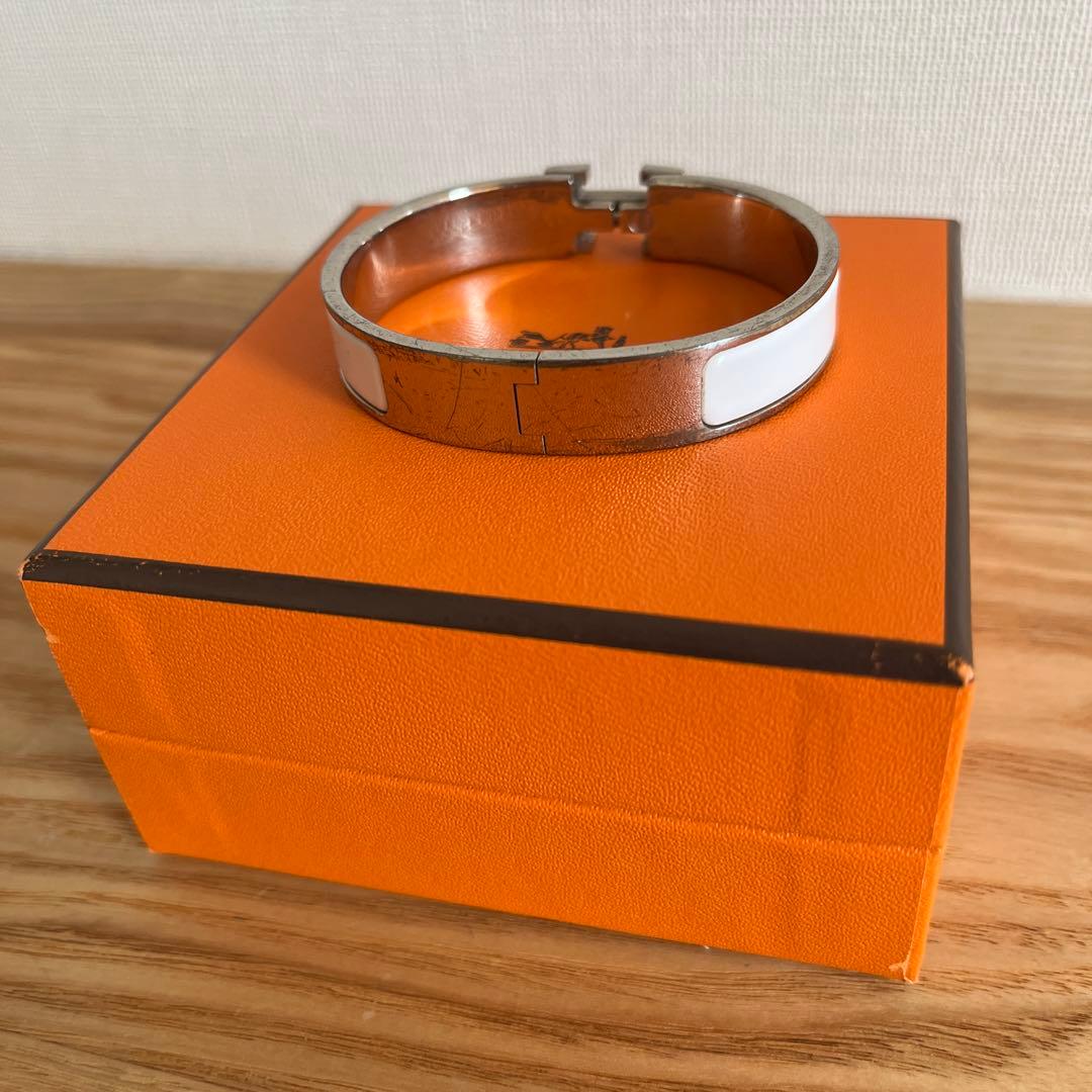 HERMES エルメスバングル ホワイト