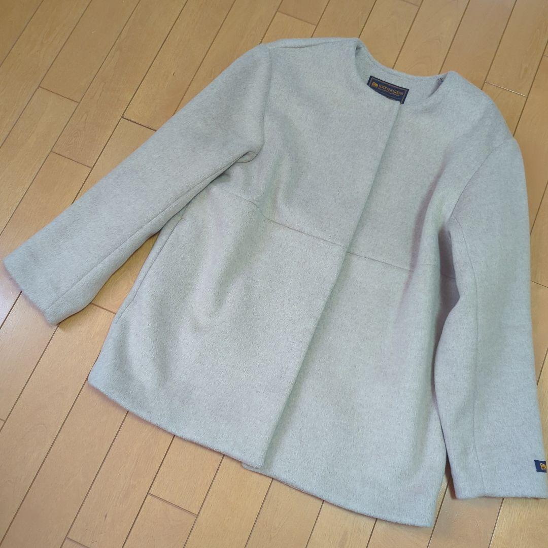 ジャーナルスタンダード relume　スーパーファインビーバー　ノーカラーコート