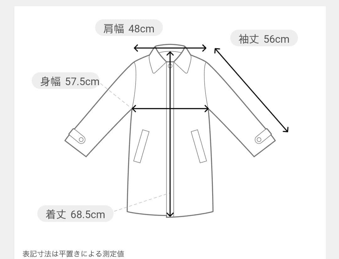 ジャーナルスタンダード relume　スーパーファインビーバー　ノーカラーコート