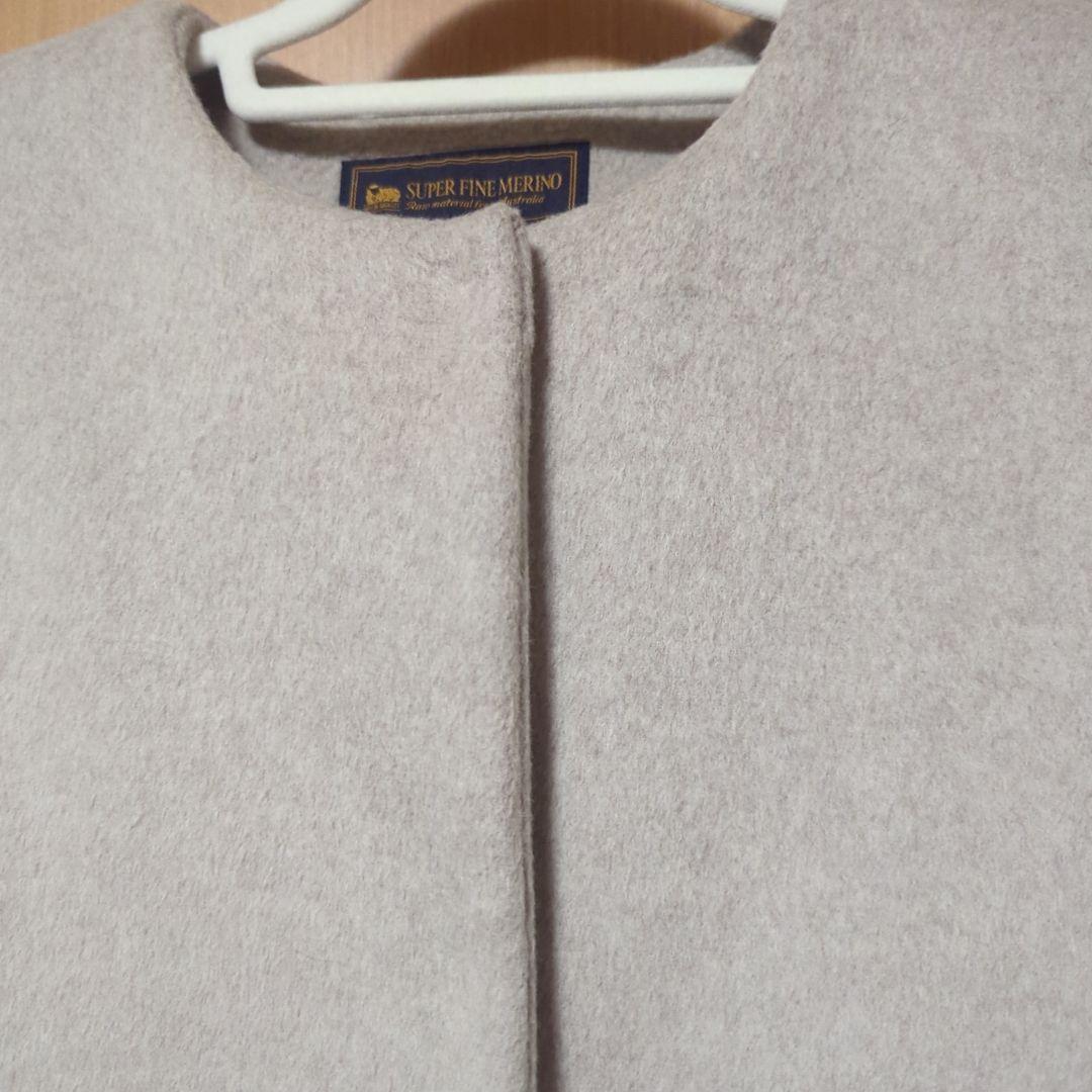 ジャーナルスタンダード relume　スーパーファインビーバー　ノーカラーコート