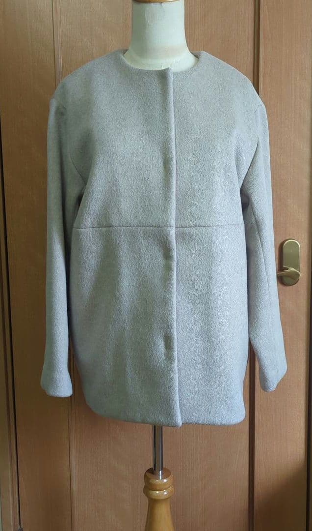 ジャーナルスタンダード relume　スーパーファインビーバー　ノーカラーコート