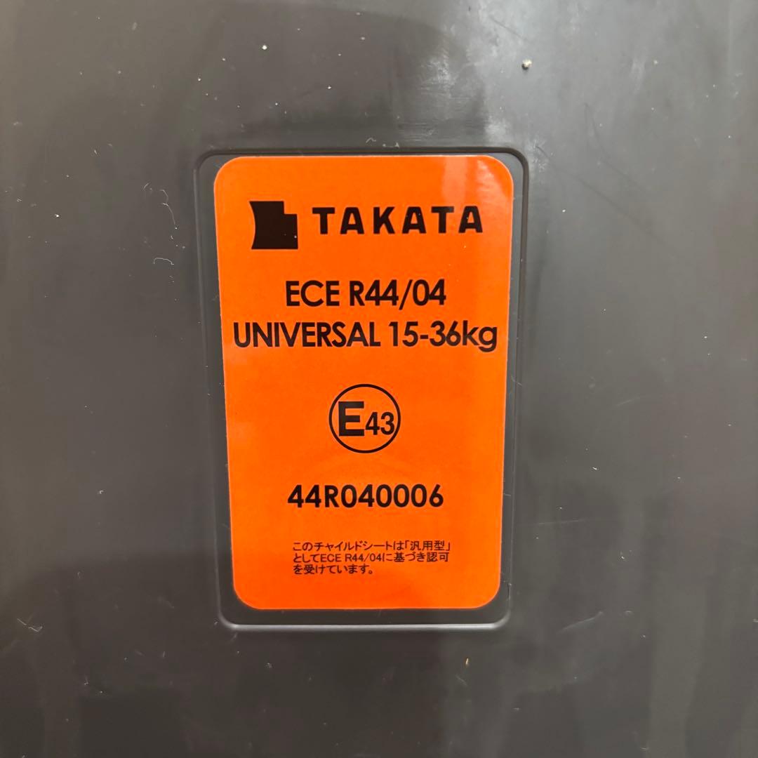 【良品】ジュニアシート トヨタ純正 TOYOTA 3歳～12歳 TAKATA