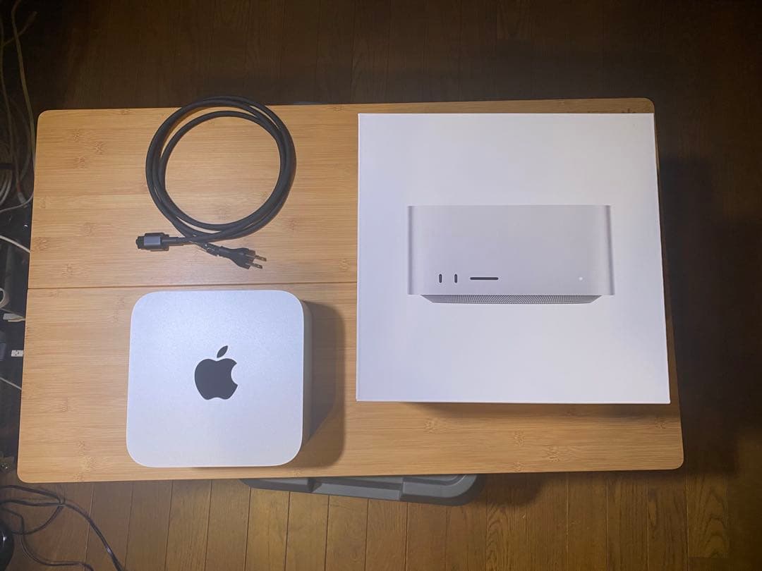 Mac Studio M1 Ultra 4TB 20コアCPU、64コアGPU