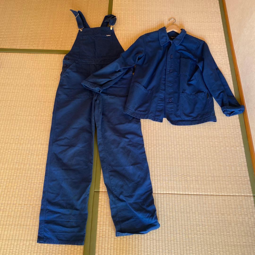 アニエスベー　セットアップサロペット　ジャケットオーバーオール　agnès b.