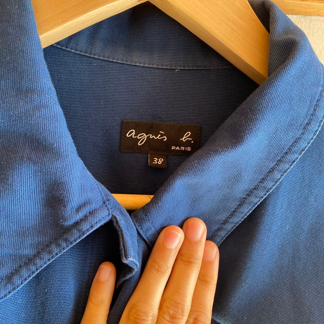 アニエスベー　セットアップサロペット　ジャケットオーバーオール　agnès b.