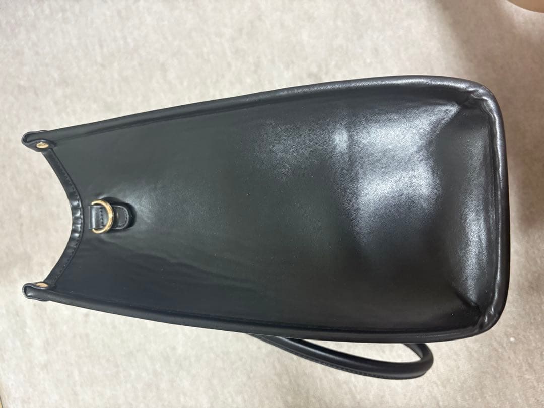 バッグ Rose Muse quilting big tote bag black L