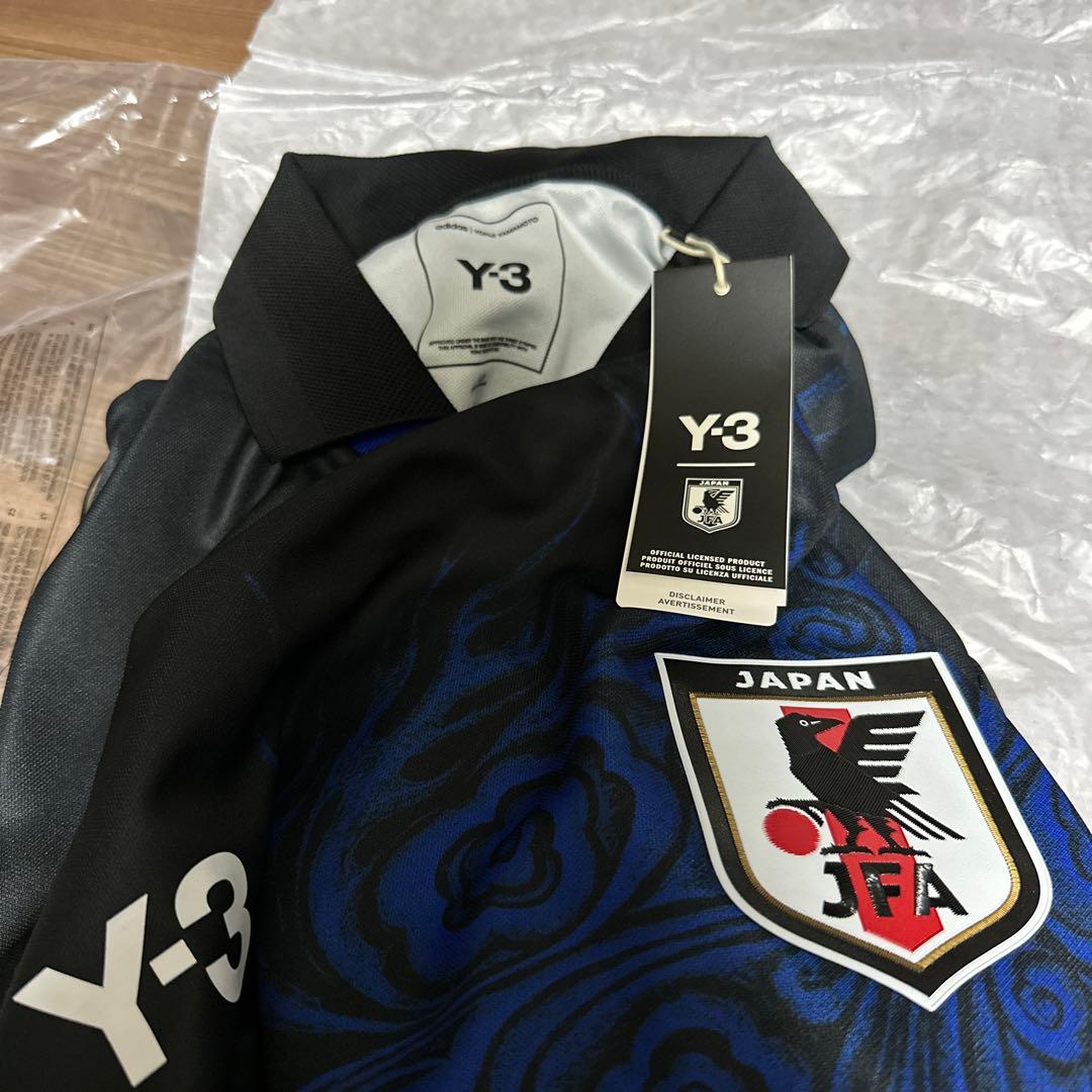 Y-3 サッカー日本代表 CW 長袖Tシャツ Lサイズ　ヨージヤマモト
