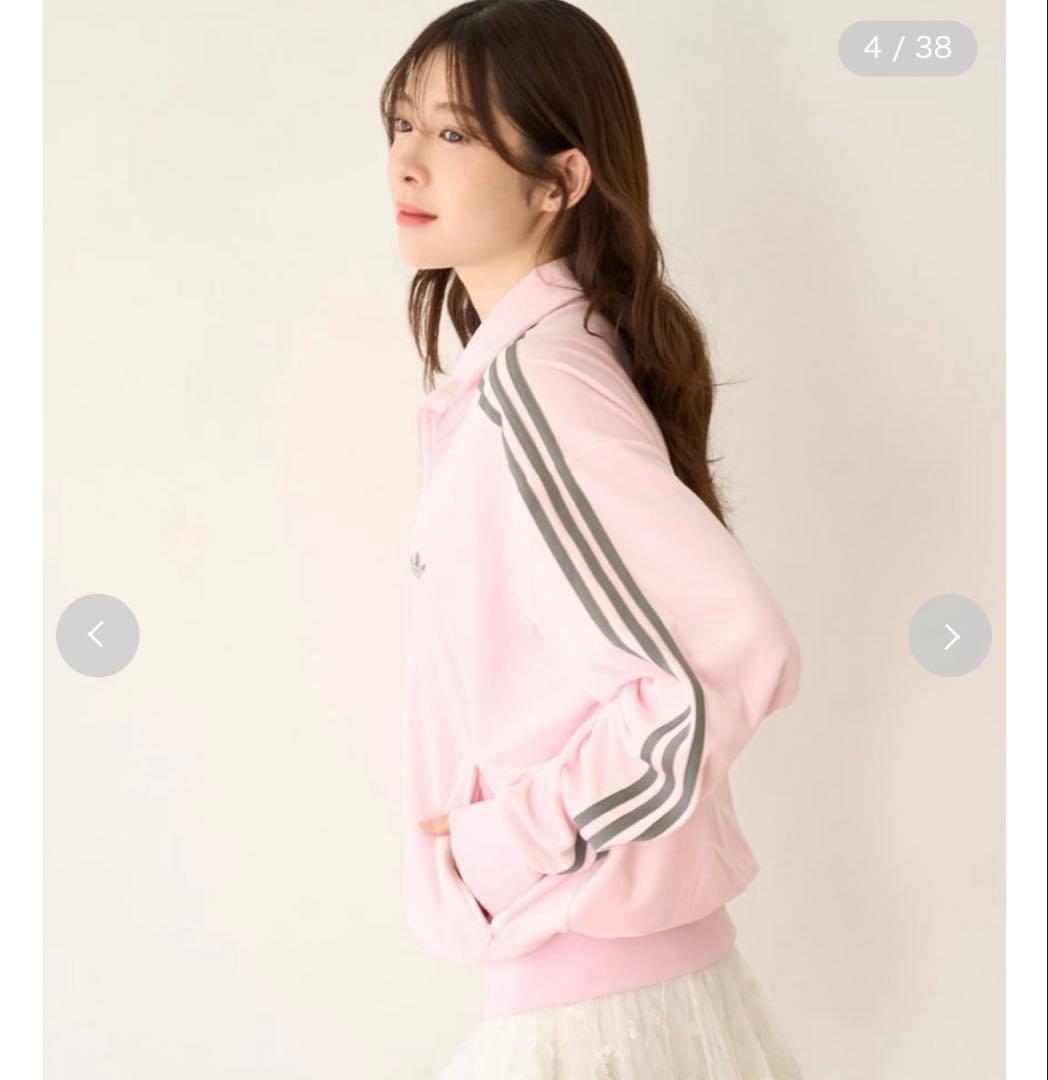 adidas FB TT VELOUR/ファイヤーバードトラックジャケットベロア