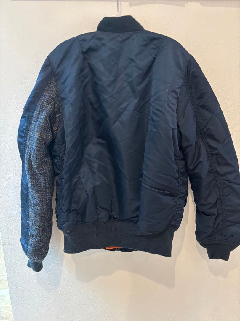 【GENERAL】Hanes MA-1 フライトジャケット ネイビー