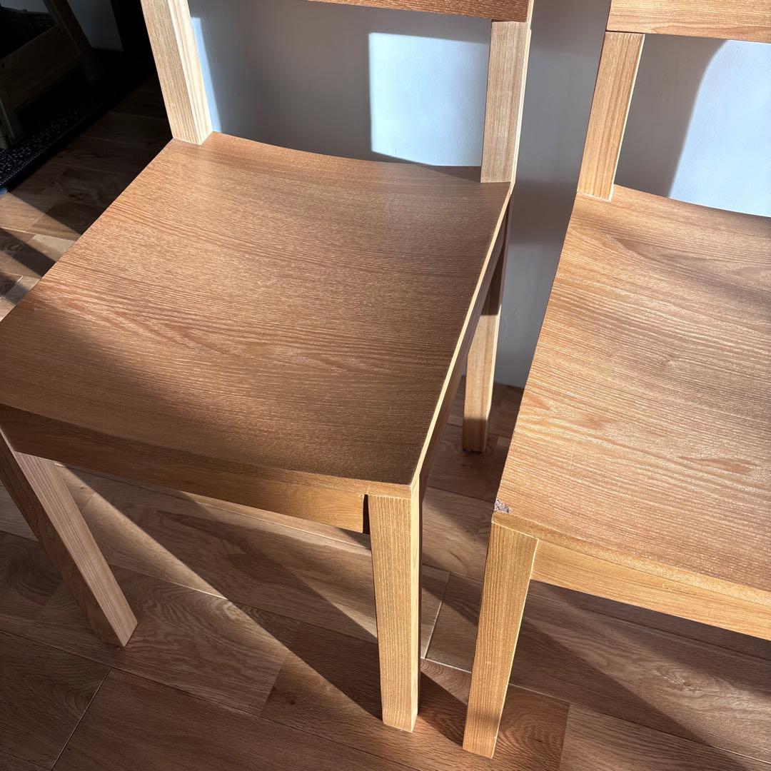 unico ウニコ ダイニング チェア 2脚 HUTTE ヒュッテ