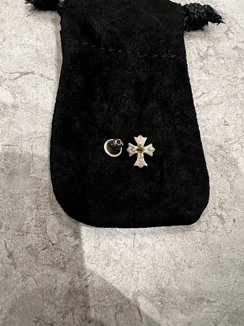 クロムハーツCH CRSS 2 FAT CHクロスファットスタッド ピアス