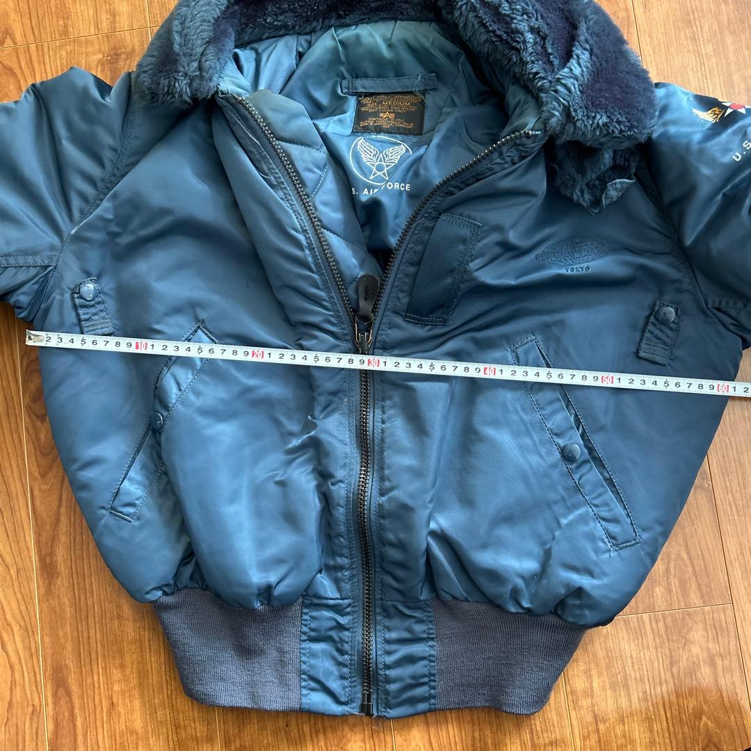 ALPHA VINTAGE B-15Cミリタリージャケット M