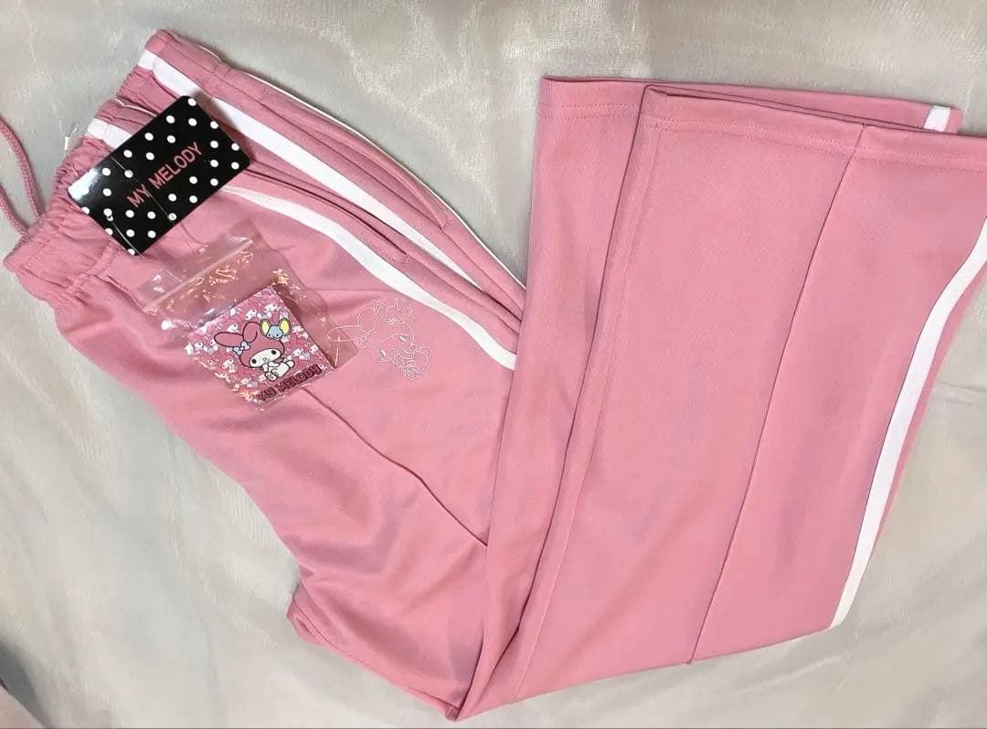 【新品】マイメロ ドンキジャージ 2本ライン　ズボンのみ L