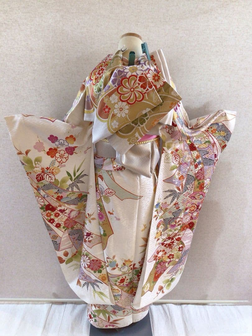 振袖フルセット　古典　白