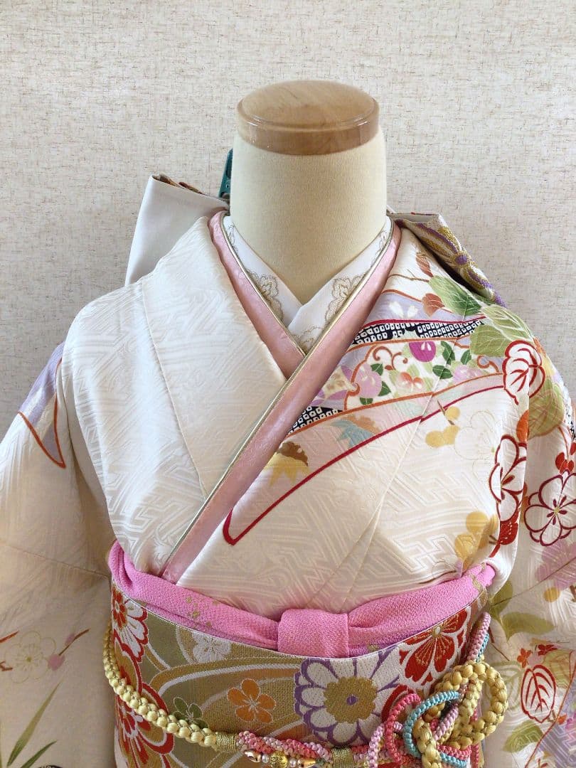振袖フルセット　古典　白