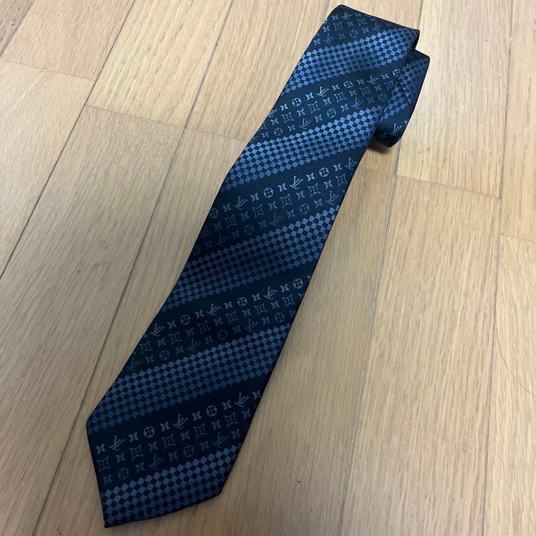 Louis Vuitton ネクタイ ブラック