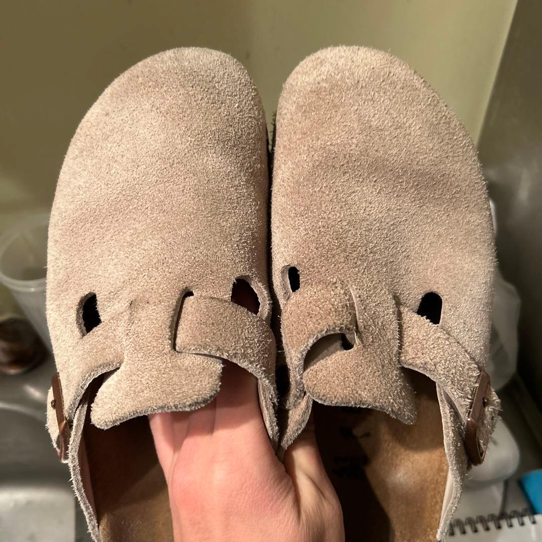 BIRKENSTOCK ビルケンシュトック　ボストン　ベージュ　26.5cm