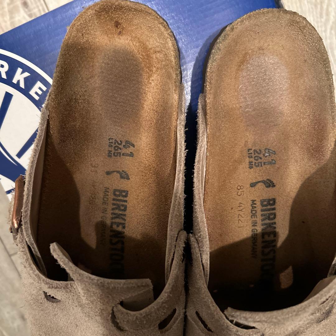 BIRKENSTOCK ビルケンシュトック　ボストン　ベージュ　26.5cm