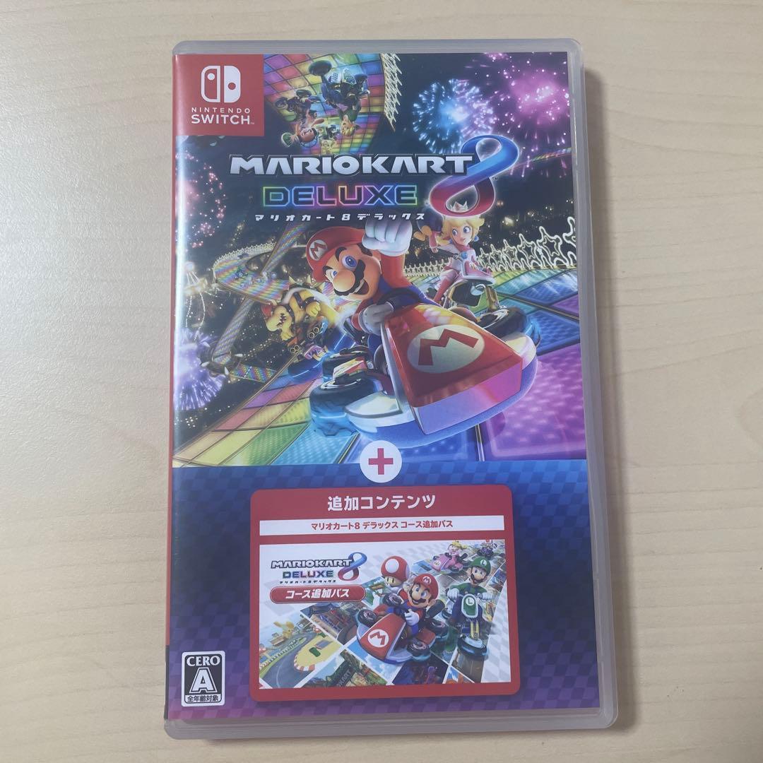 【美品】Switch マリオカート8 デラックス+コース追加パス