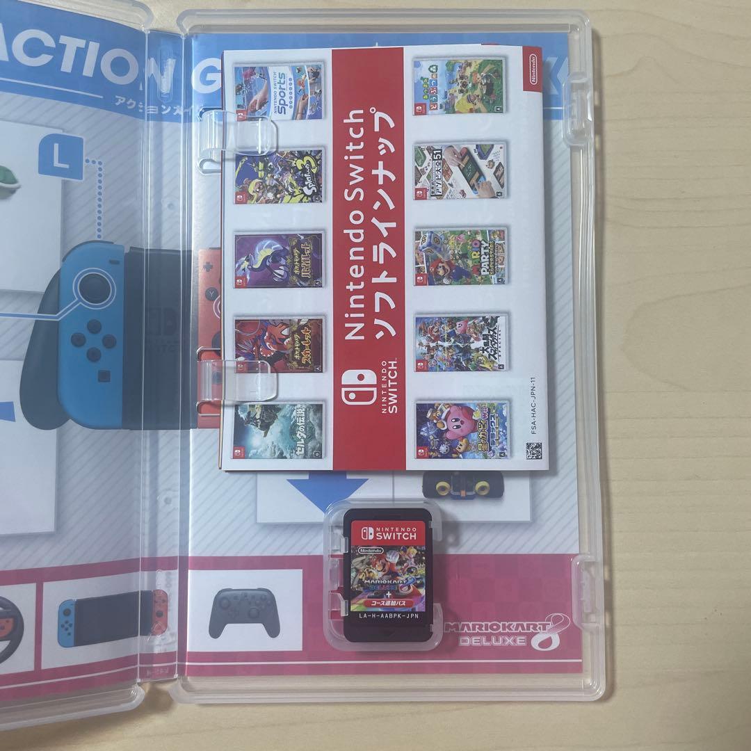 【美品】Switch マリオカート8 デラックス+コース追加パス